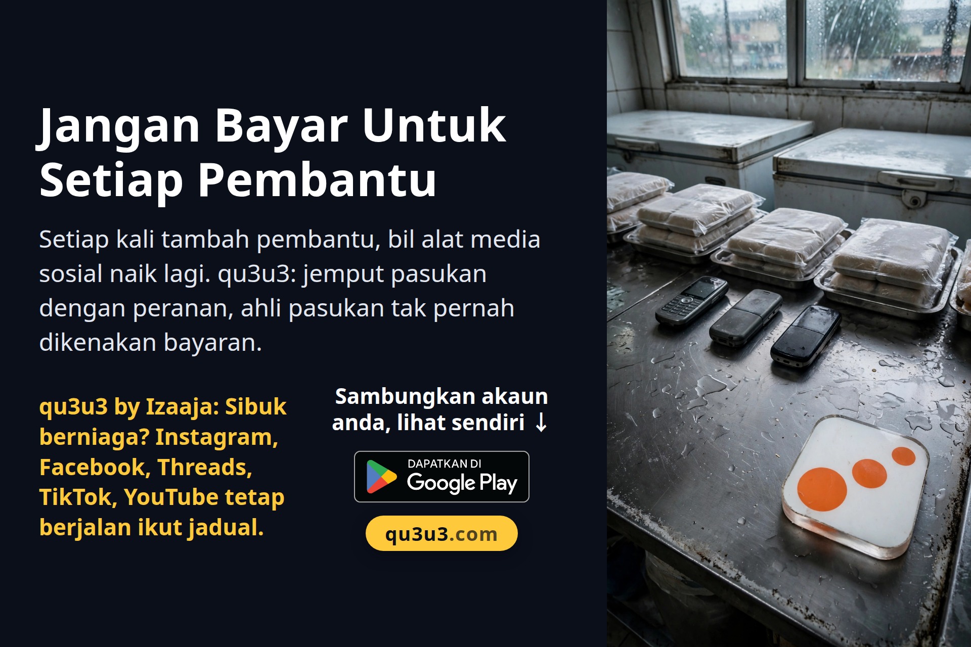 Jangan Bayar Untuk Setiap Pembantu