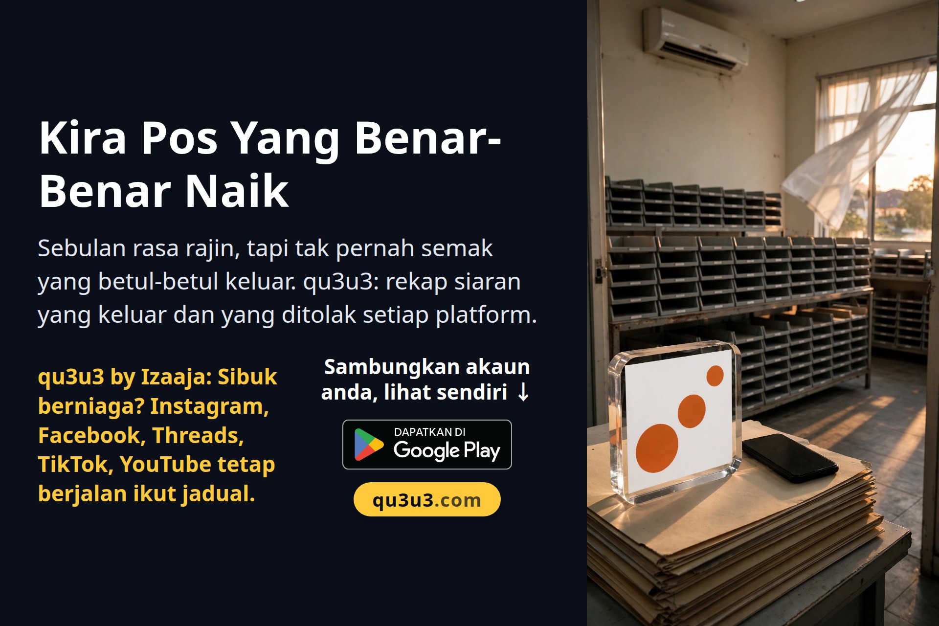 Kira Pos Yang Benar-Benar Naik
