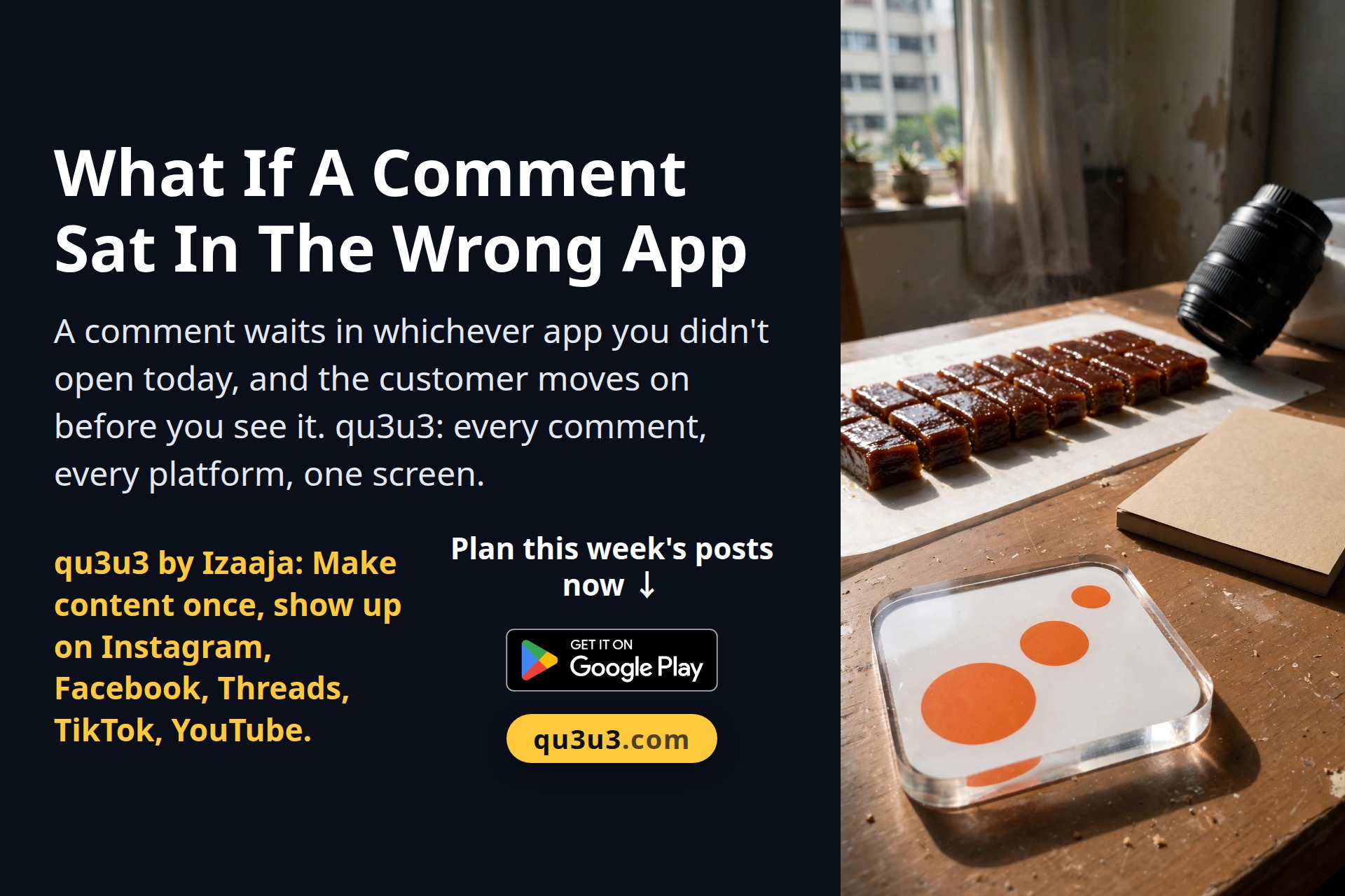 What If A Comment Sat In The Wrong App