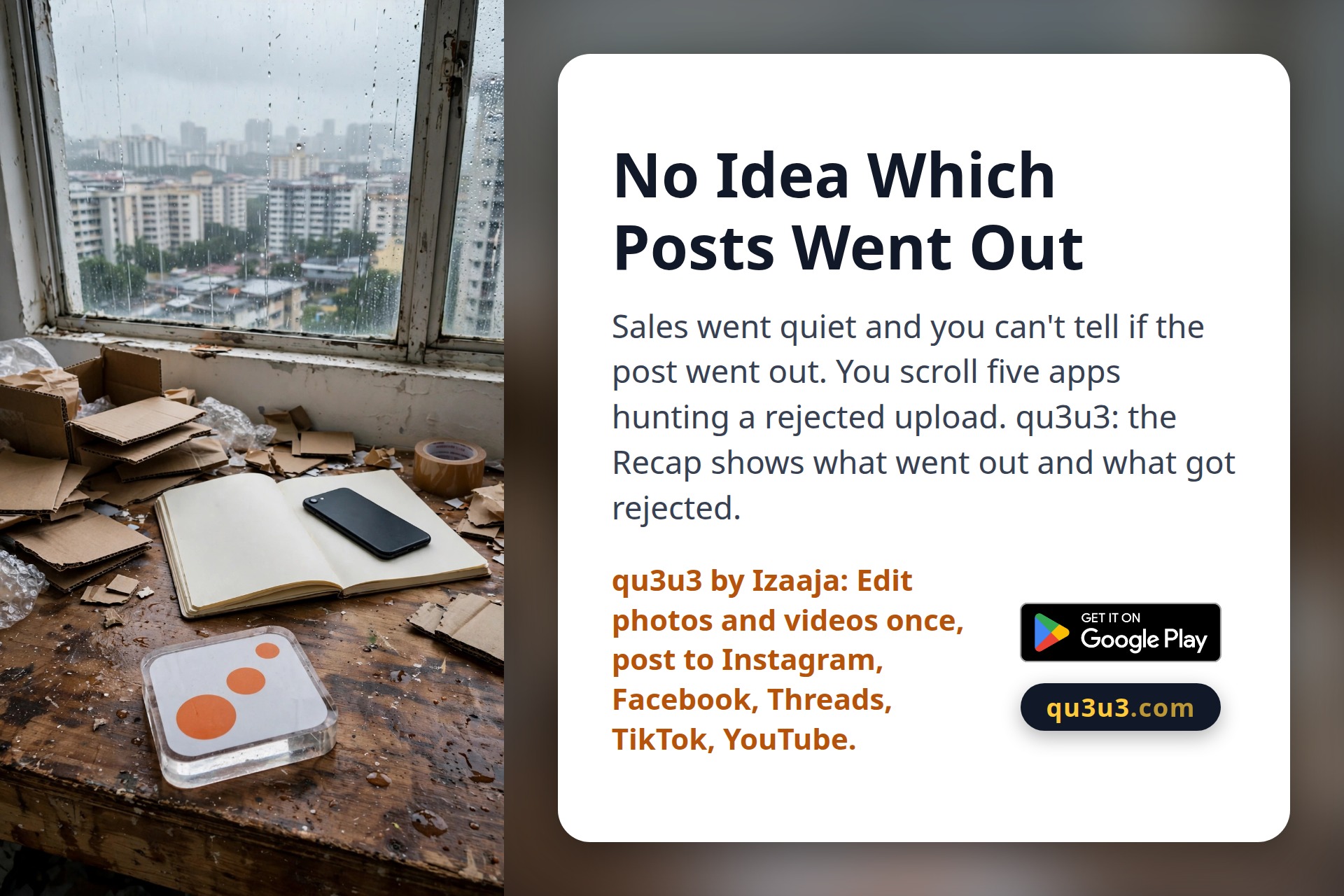 No Idea Which Posts Went Out