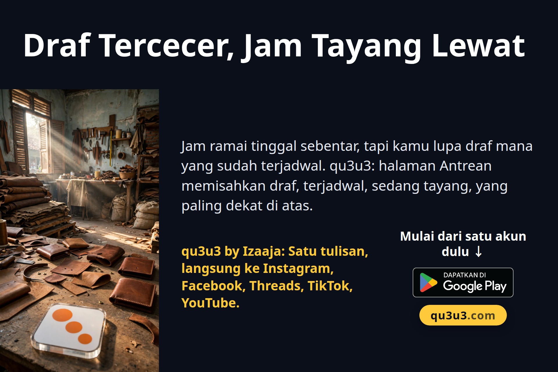 Halaman Antrean, Editor Foto, Coba Ulang Otomatis, dan Perangkat Aktif