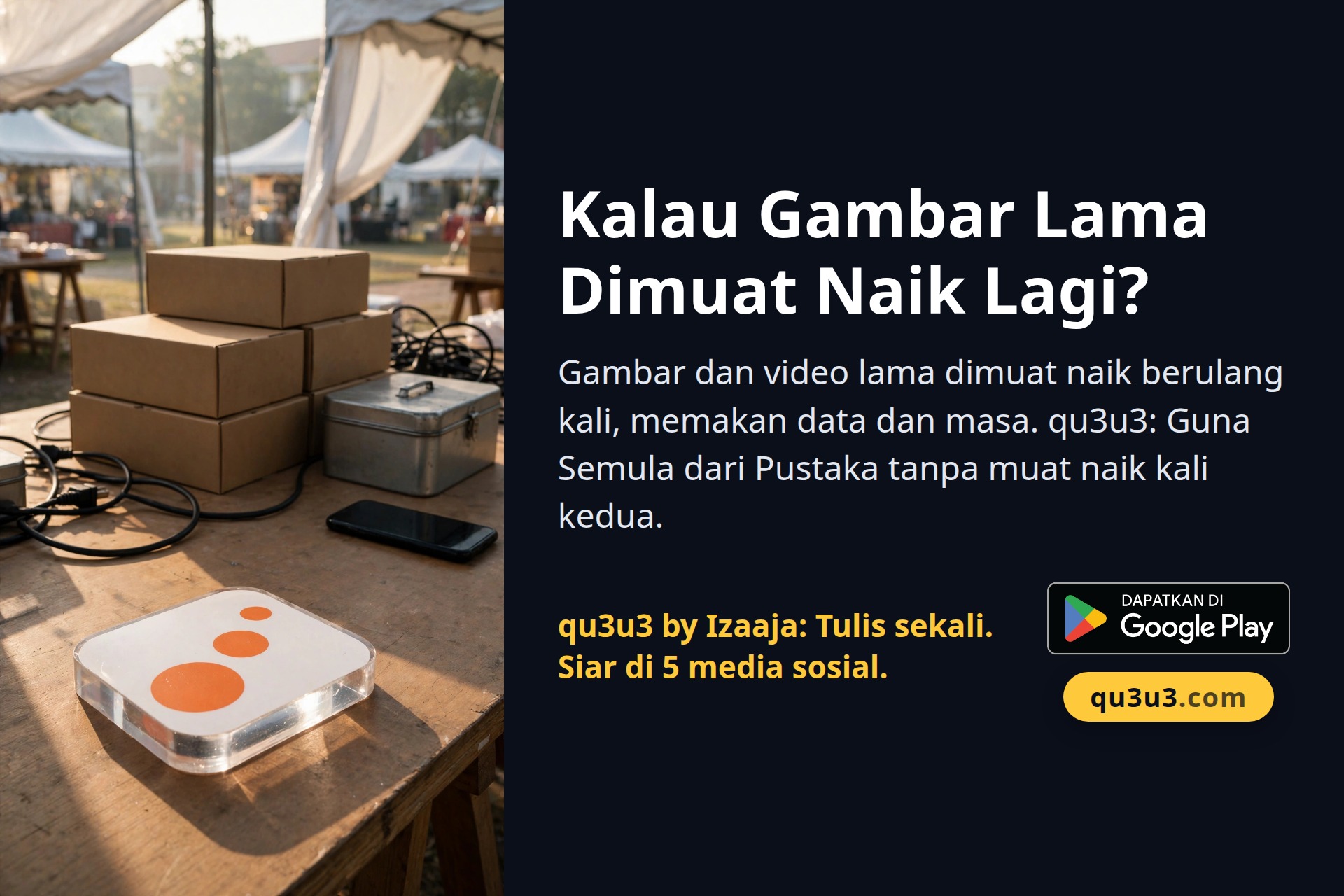 Kalau Gambar Lama Dimuat Naik Lagi?