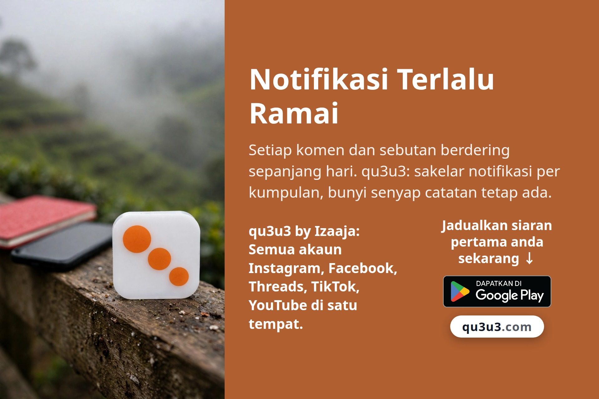 Notifikasi Terlalu Ramai