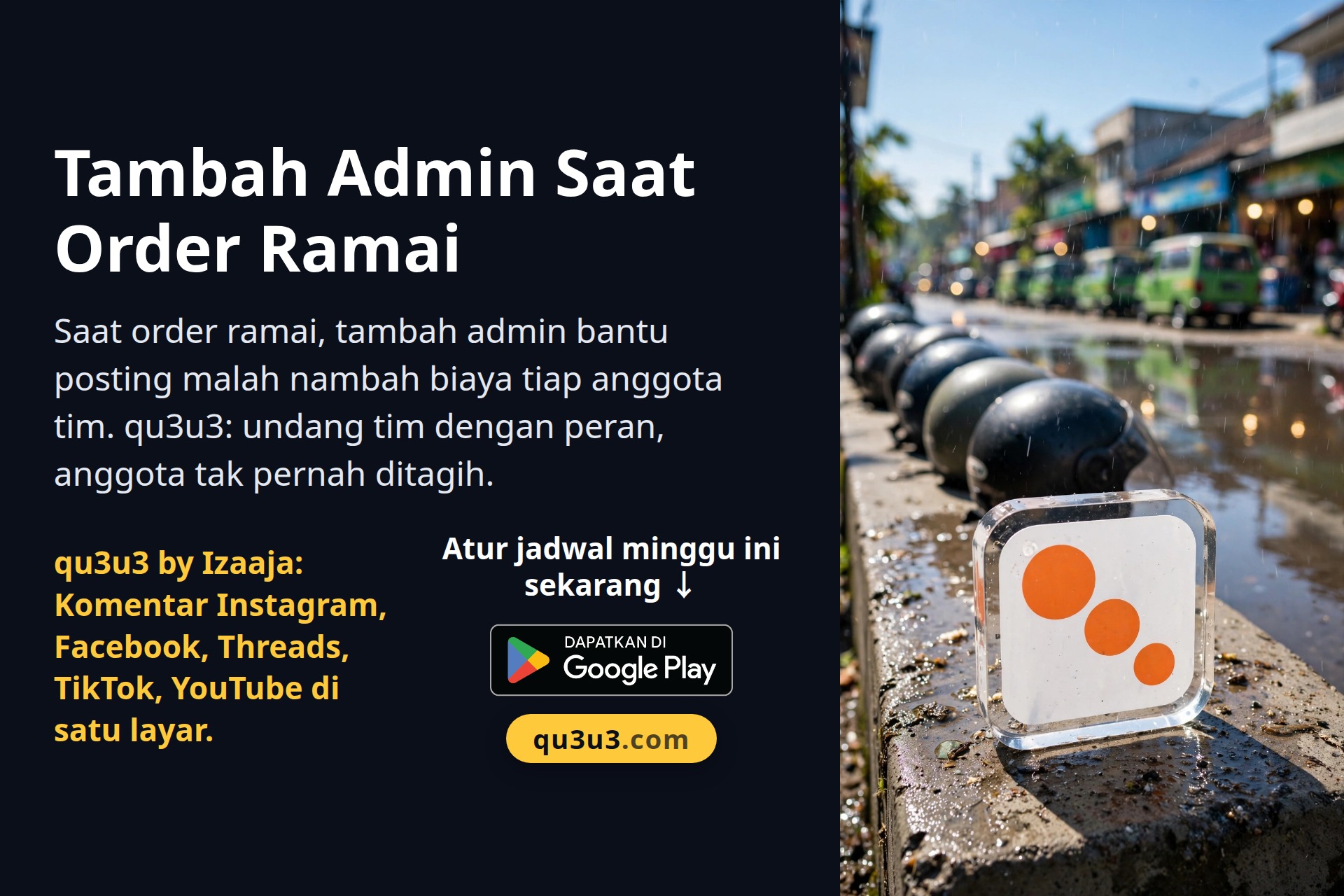 Tambah Admin Saat Order Ramai