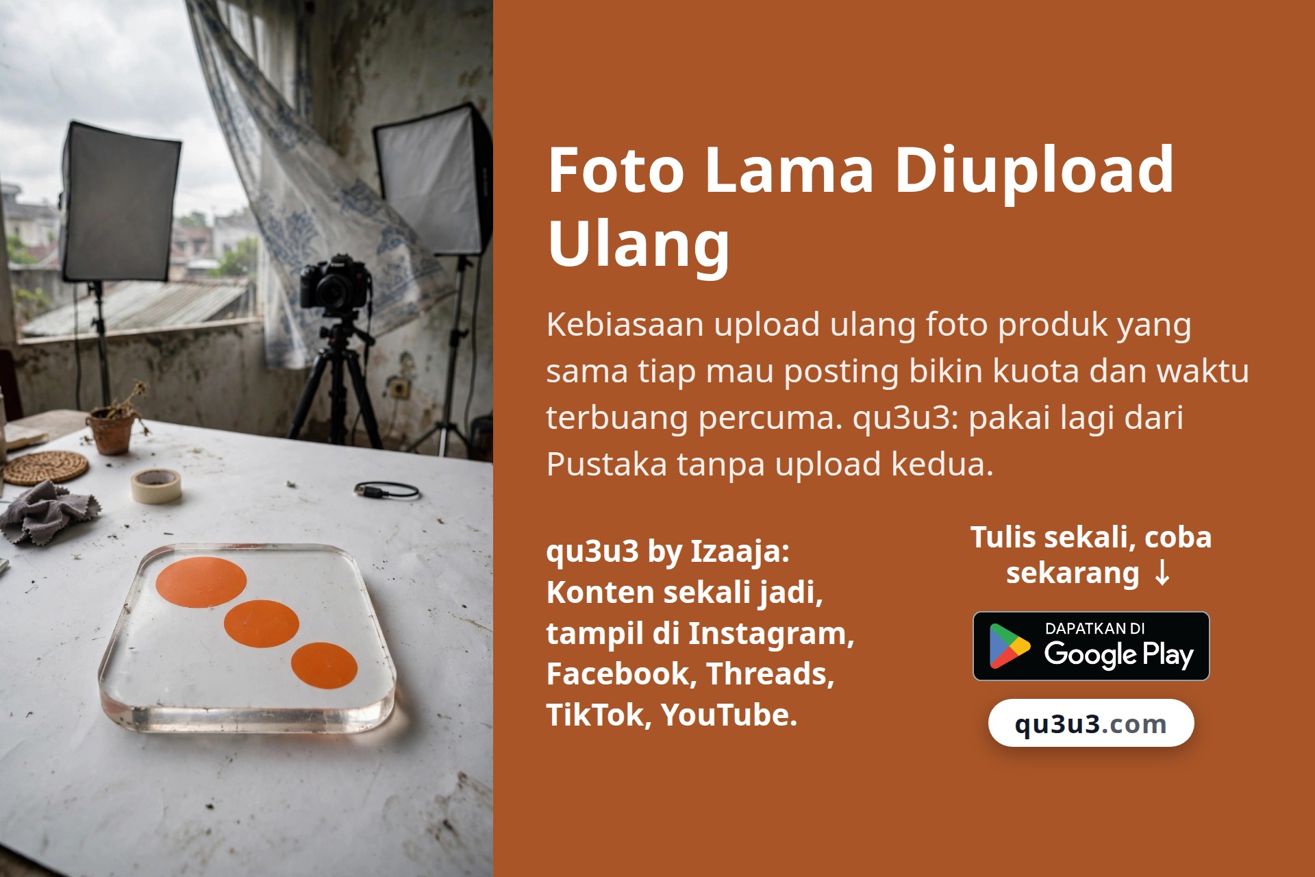 Foto Lama Diupload Ulang