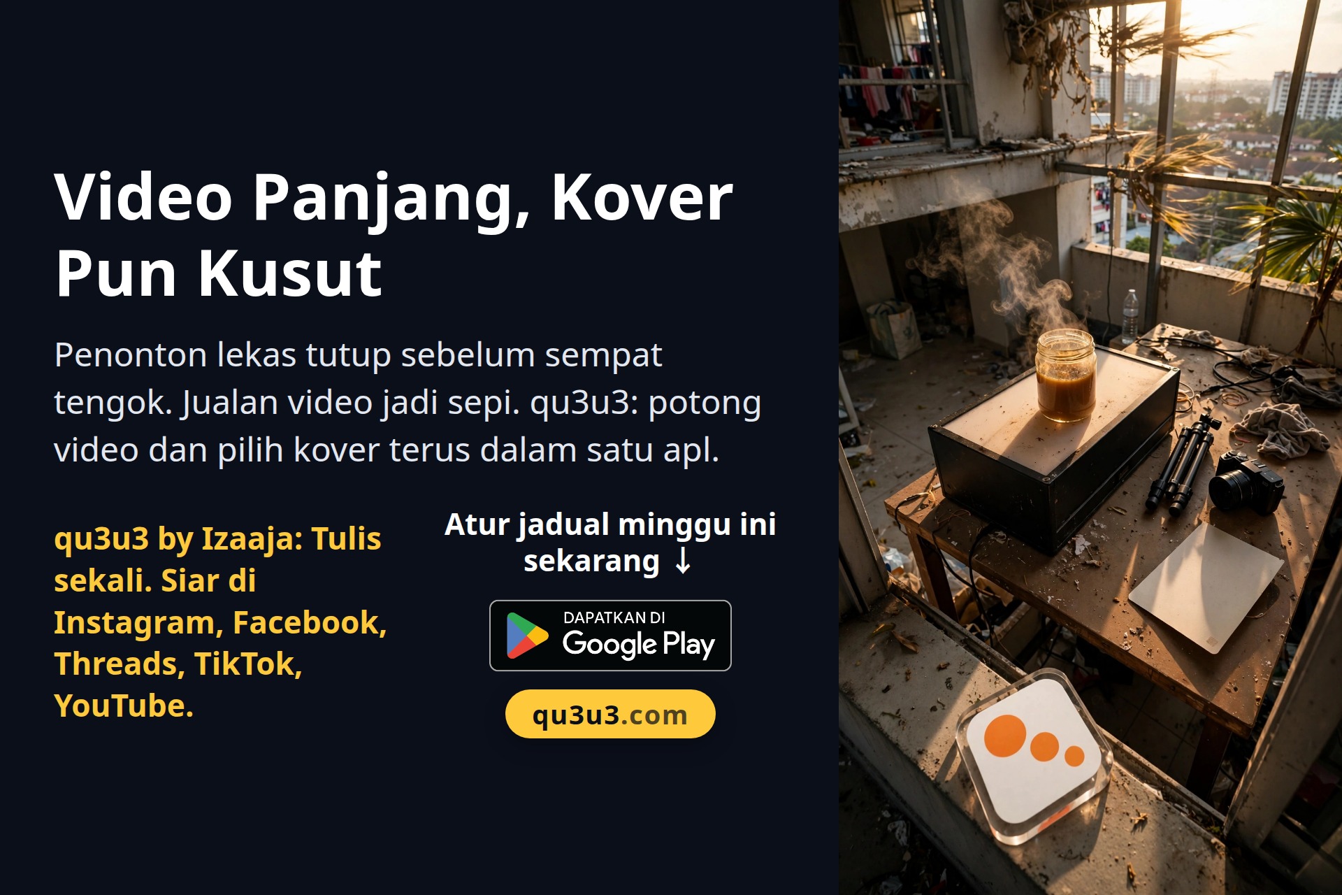 Video Panjang, Kover Pun Kusut